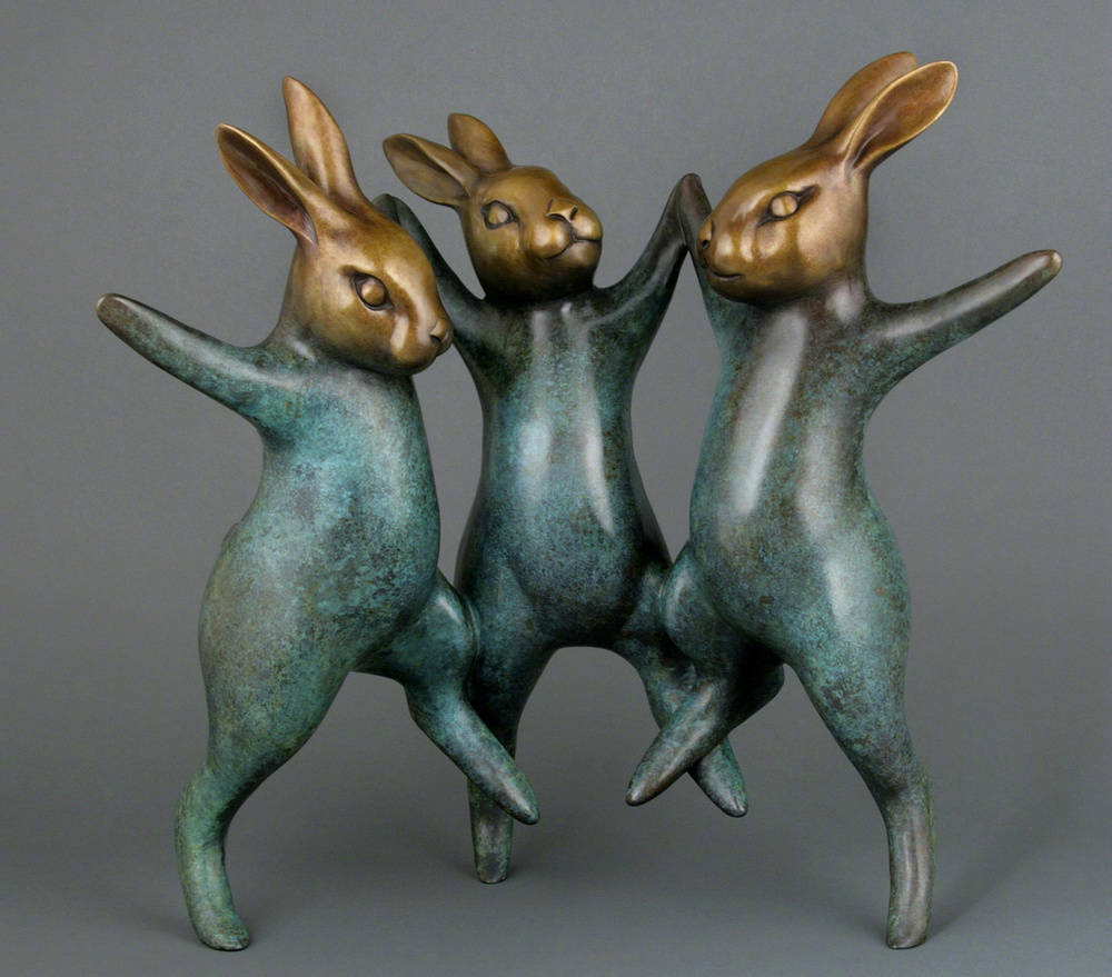 来自艺术家 georgia gerber 雕塑作品