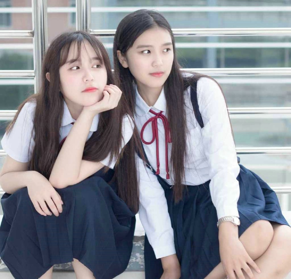 清纯校园姐妹花美好友谊相伴一生写真集