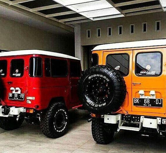 丰田fj40真心越野越野车的经典老车也能改装出青春活力