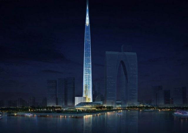 苏州将建成"世界第二高楼",高度为729米,仅次于迪拜塔