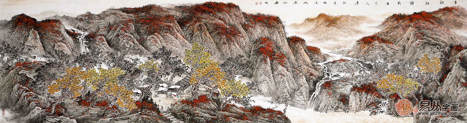 画家卫长林山水画空间性解读,不容错失的黑马股收藏