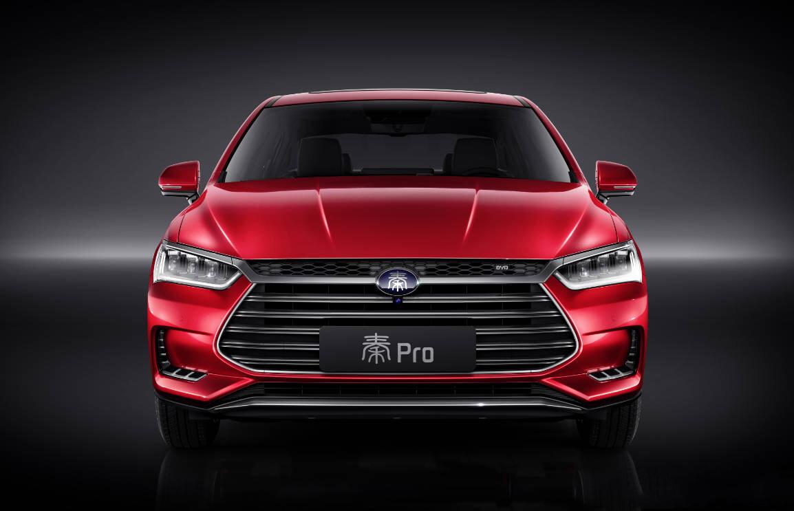 比亚迪全新秦pro出炉各种颜色的秦pro你喜欢哪种