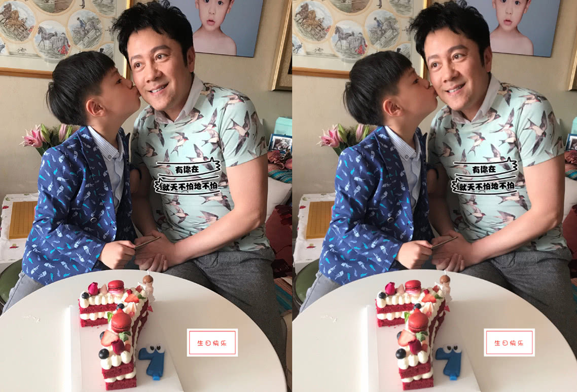 蔡国庆儿子都这么大了!颜值完全超过爸爸!网友:基因是个好东西