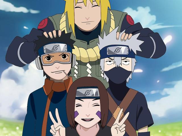 火影木叶小强特长班七班是水门班翻版小樱像琳嘛