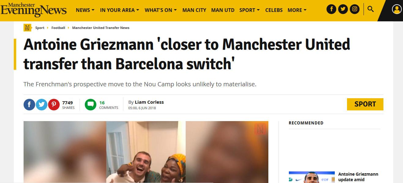 最大的事件似乎并不是东道主俄罗斯5-0吊打沙特,而是格里兹曼"终于"