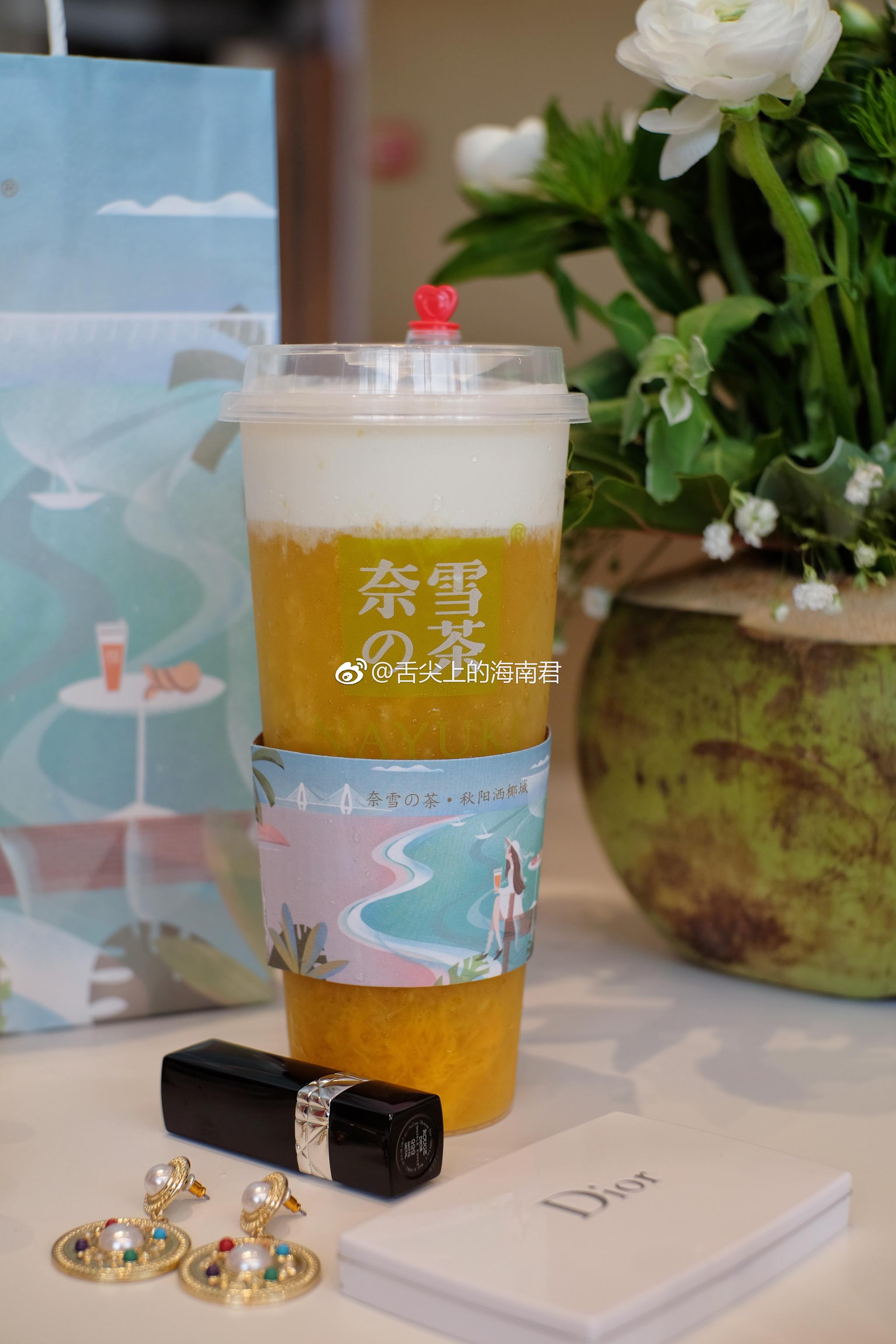 奈雪的茶海南首店11月30日正式营业啦为了寻一杯好茶