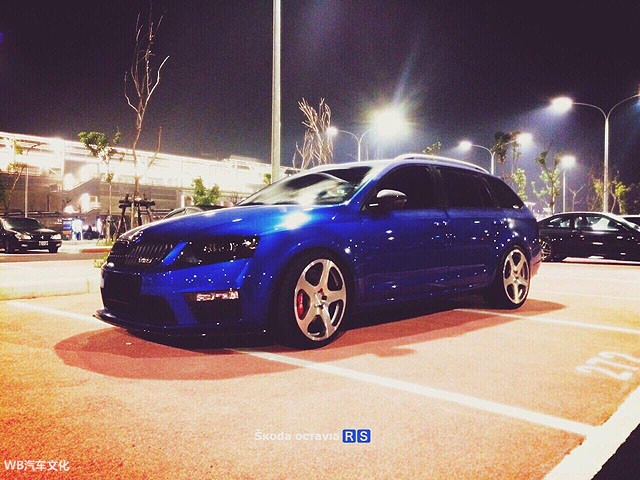 斯柯达明锐combi rs改装案例