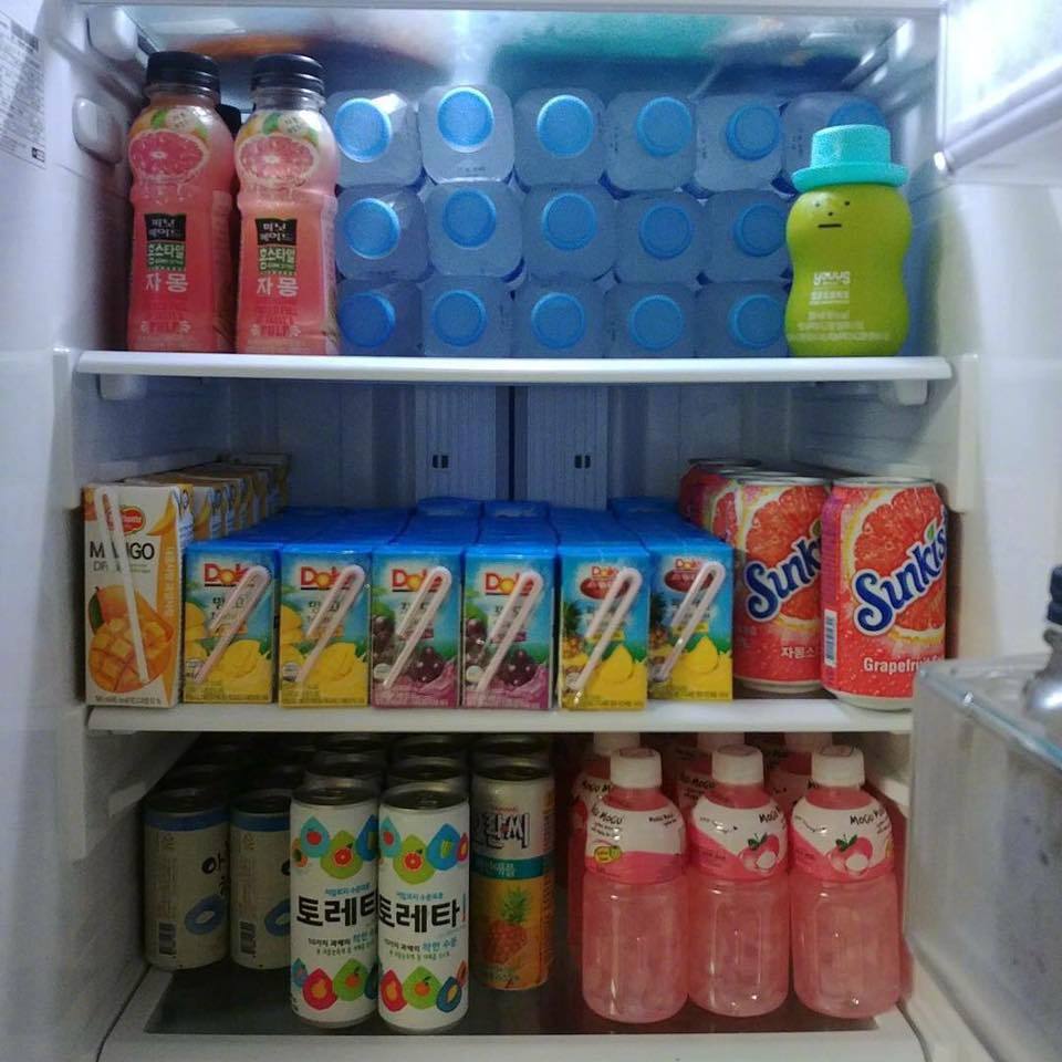 来来夏天了冰箱里该装满了