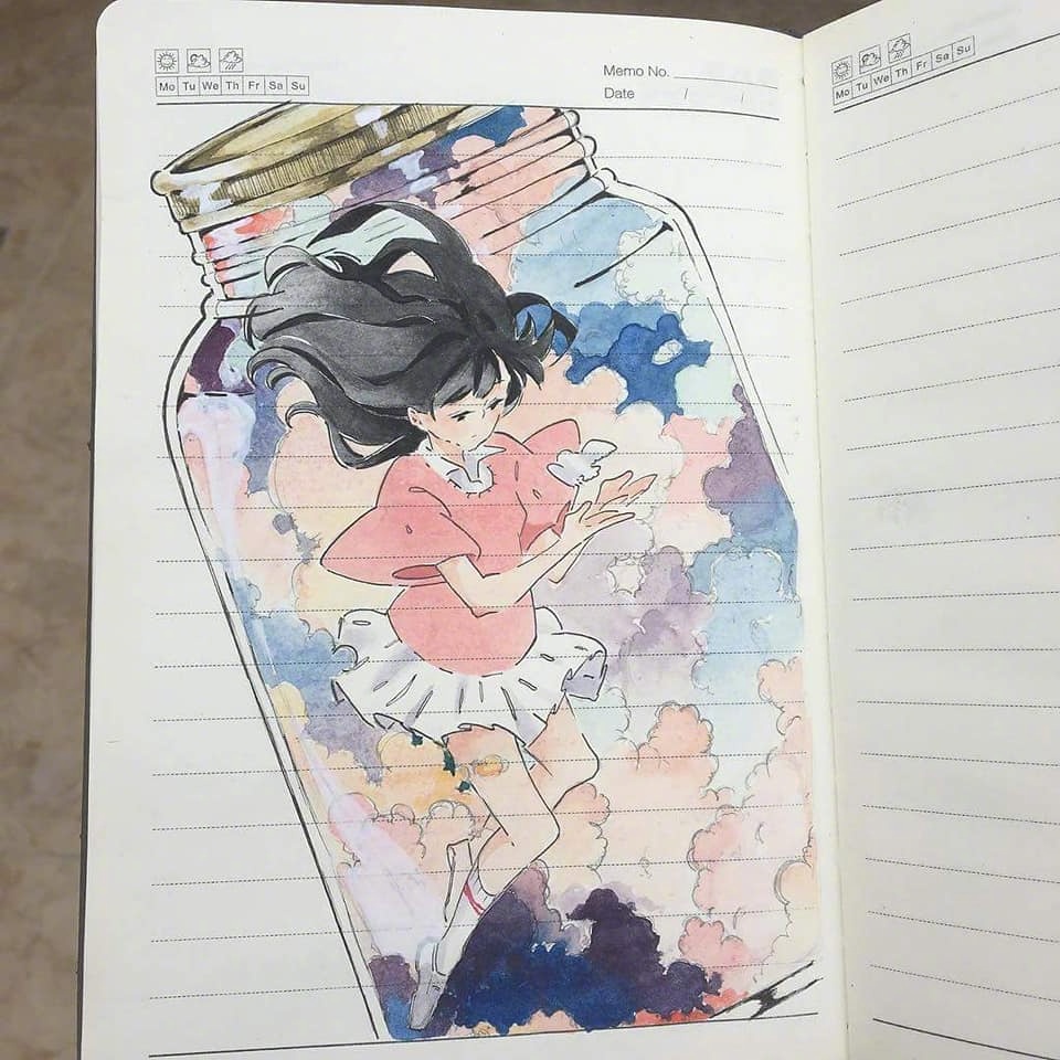 再次感叹会画画的人真的是厉害死了crnstagramikedda