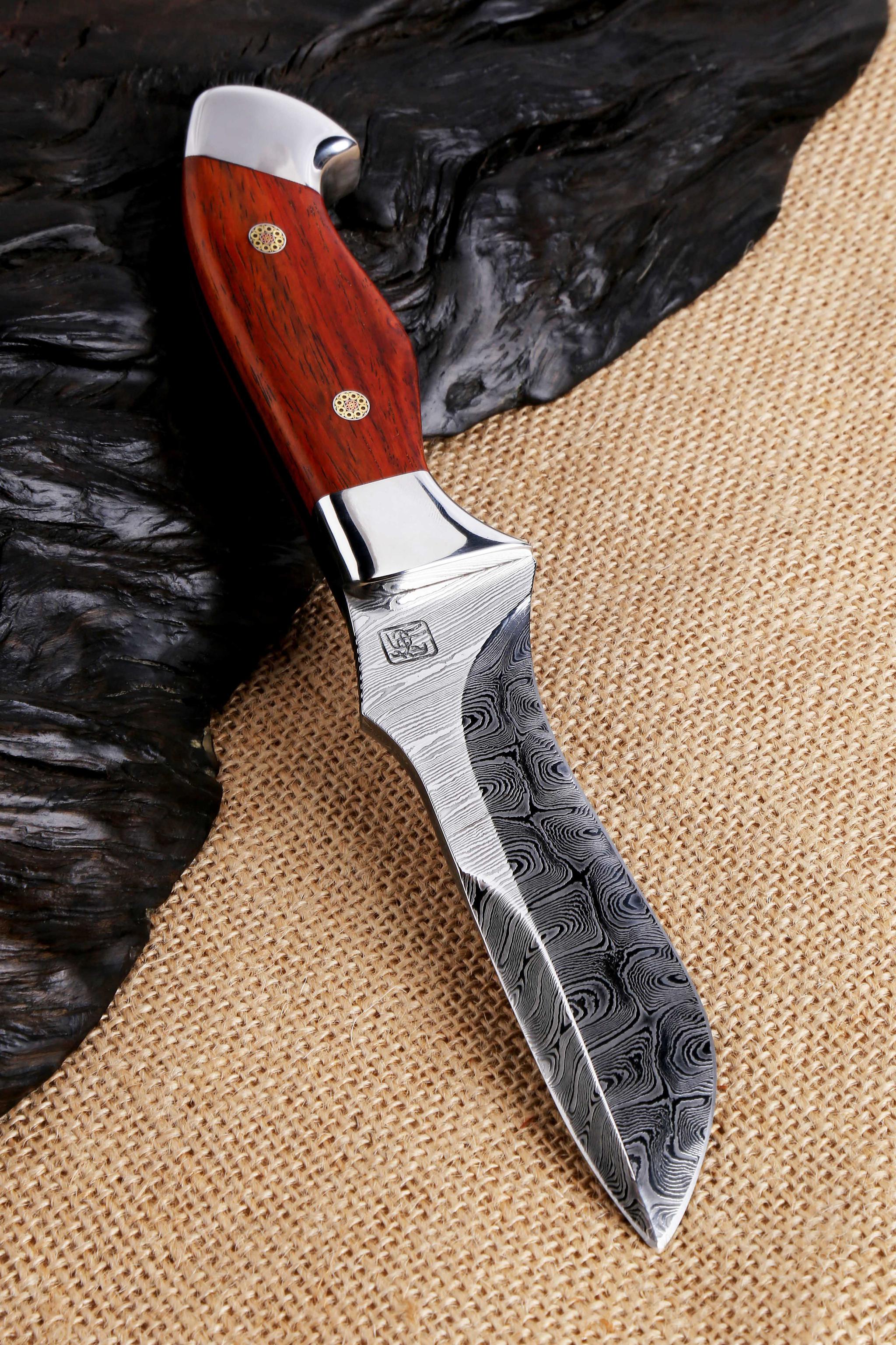 一刀一花纹,令人惊叹的大马士革花纹钢艺术