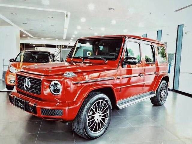 全新大g中国红版到店实拍,看一眼就中毒