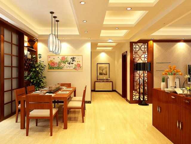 刘涛的"窝"采用的是传统的中式装修风格,这种古风往往会让人耳目一新