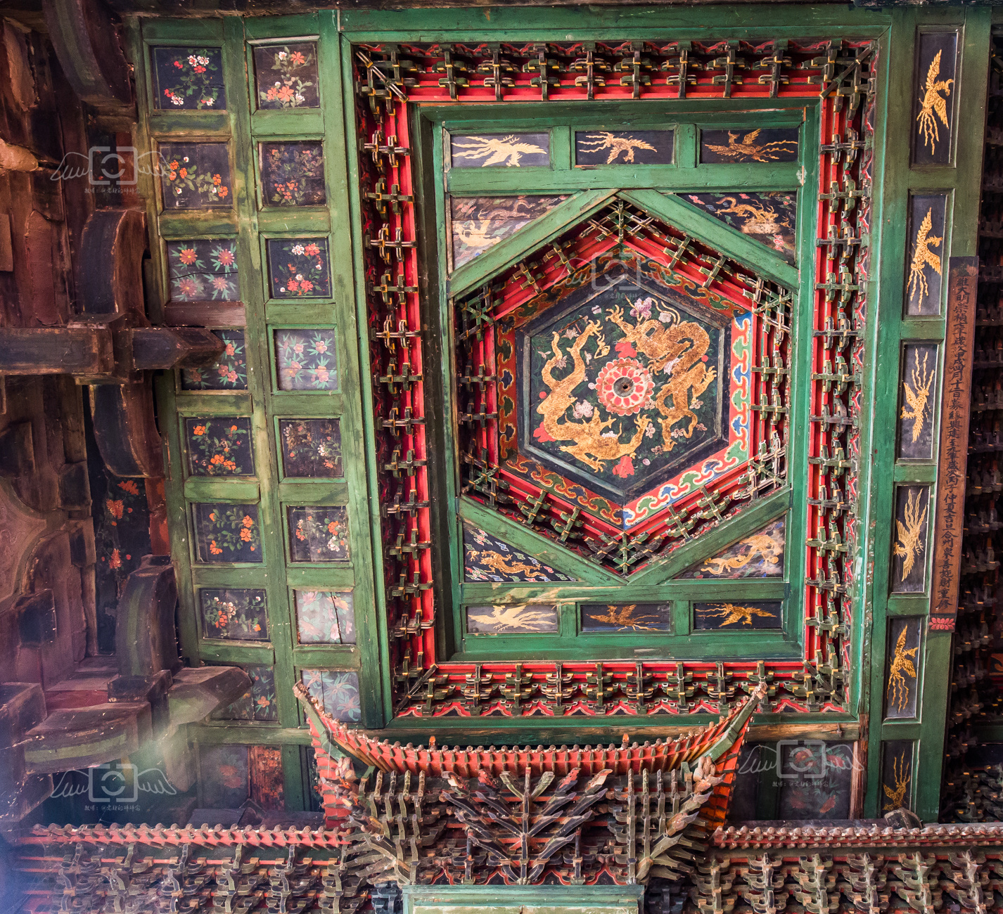 净土天宫,探访应县净土寺天宫楼阁。