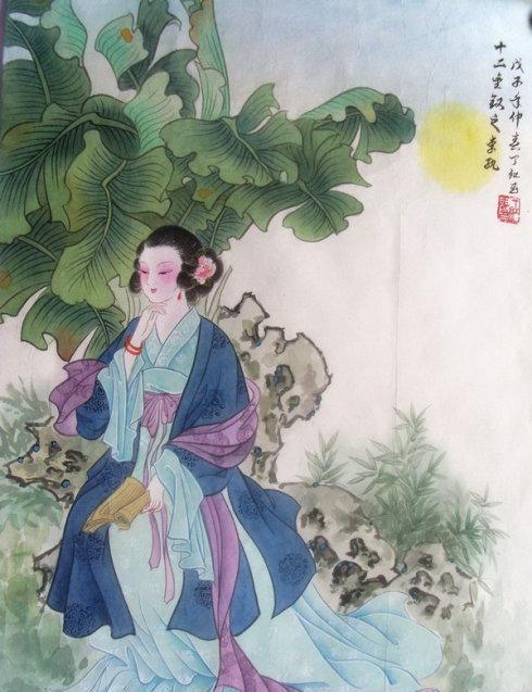 红楼梦十二金钗工笔画——迷人!|十二钗|金陵|李纨_新浪新闻