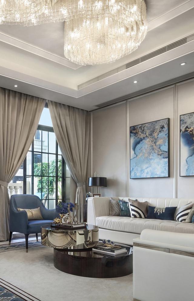 轻奢大都会风格别墅装修鉴赏,低调的奢华