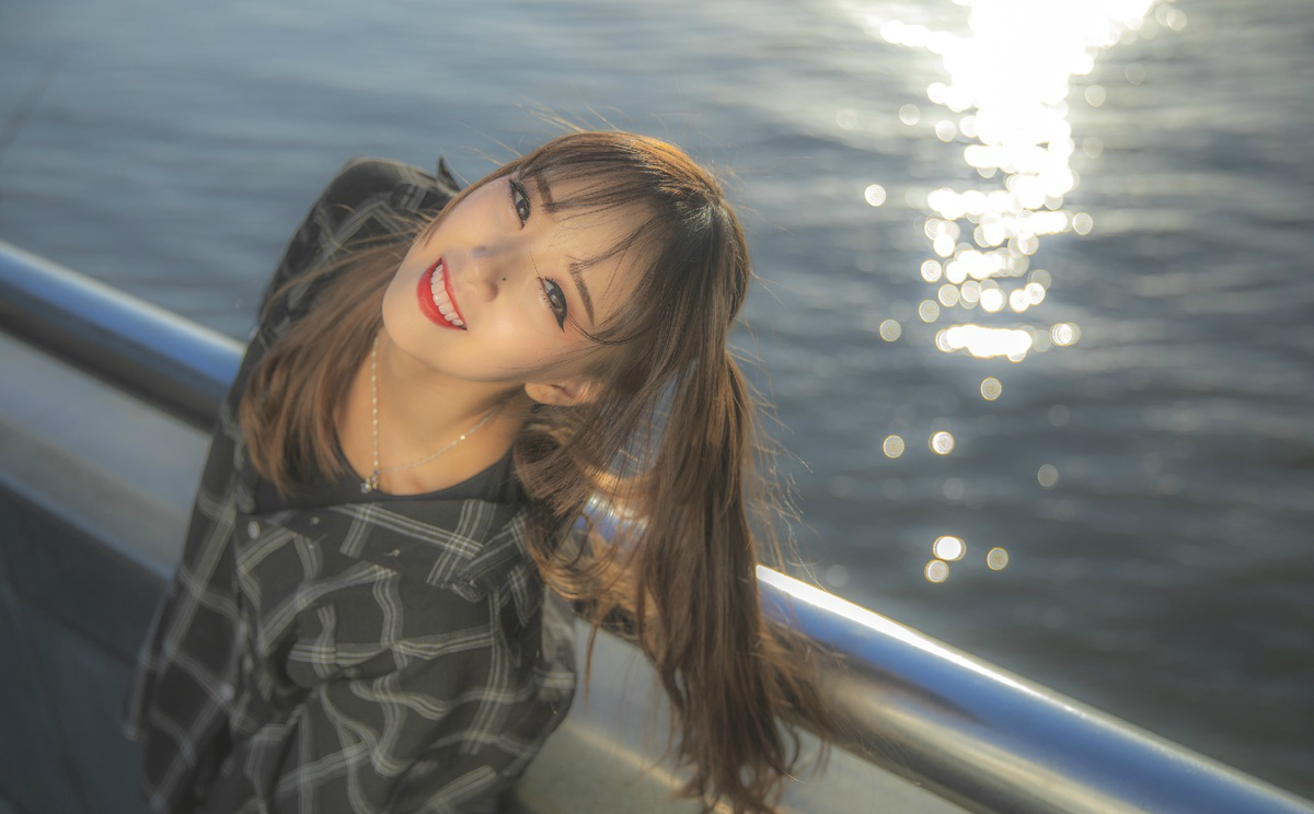 美图摄影有这样一个女孩第一眼见到就感觉心动