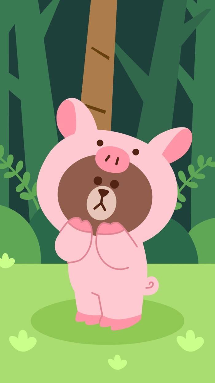 超可爱linefriends壁纸