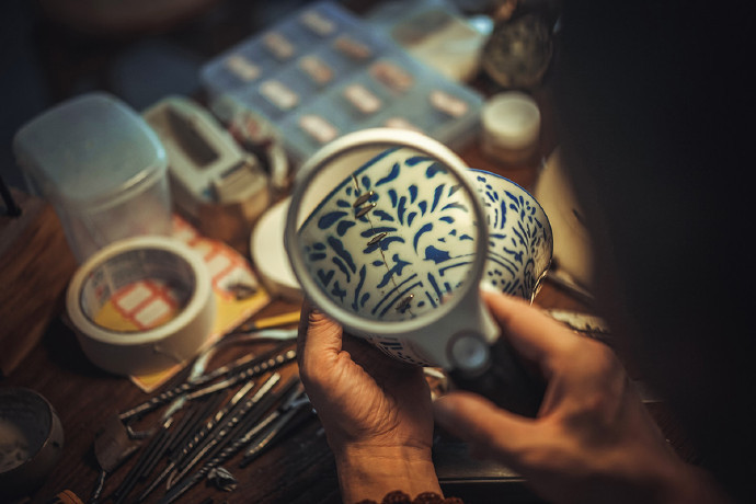 没有金刚钻，别揽瓷器活 … ”丨 瓷器修补艺术|瓷器|金刚钻|艺术_新浪新闻
