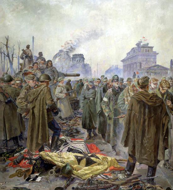 二战的硝烟-述说苏联卫国战争时期经典油画鉴赏(下)