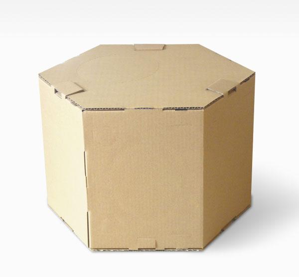 日本长野开发出六角形瓦楞纸箱 节省成本3%还多出一处宣传面