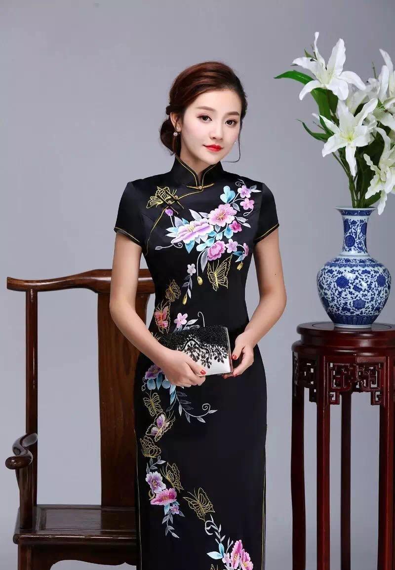 时尚单品旗袍, 彰显女性优雅知性气质!