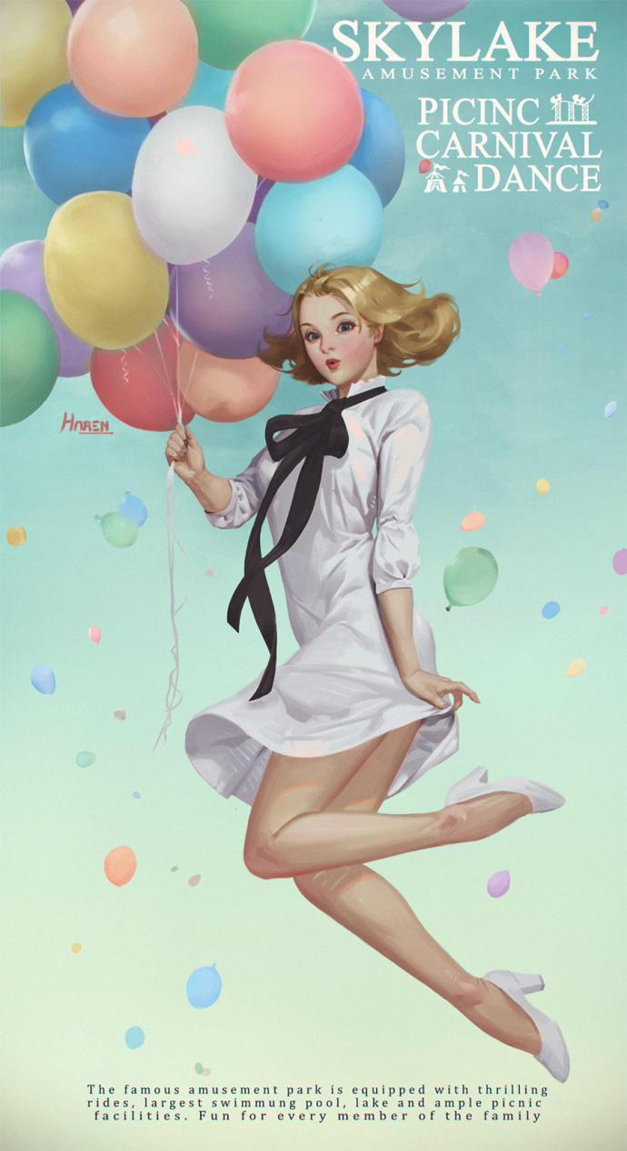 韩国插画师kimhanseul