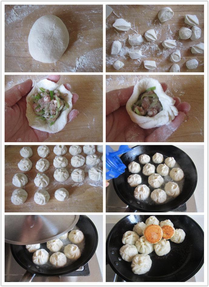 5种生煎包的做法,有肉有菜有主食,早餐必备!自己在家做也不难