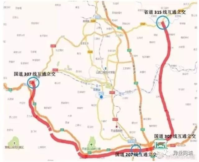 四川307省道全程线路图图片