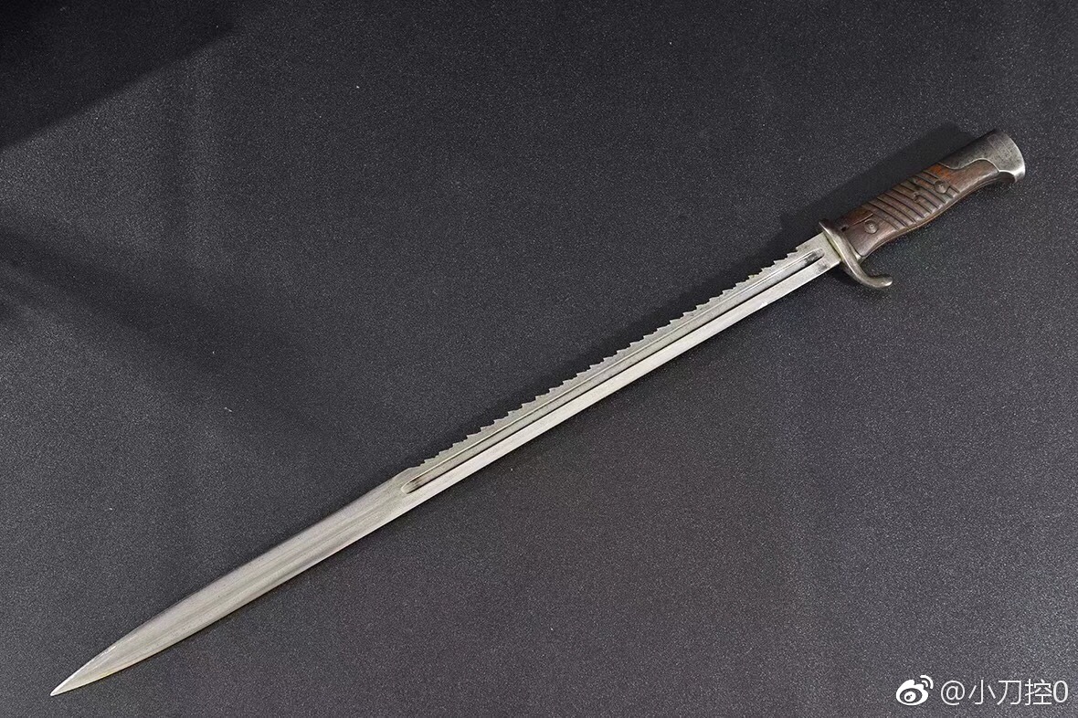 一战德军铁鞘背齿s98淡水鱼刺刀经典中的经典