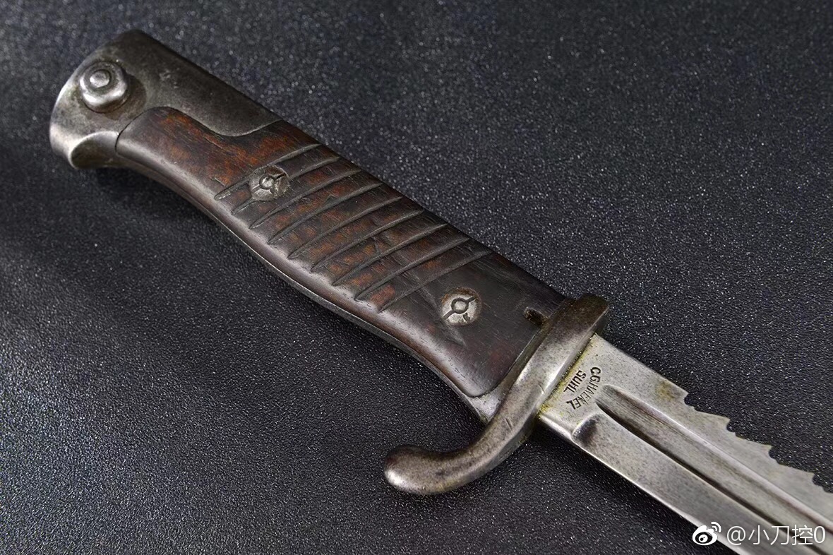 一战德军铁鞘背齿s98淡水鱼刺刀经典中的经典