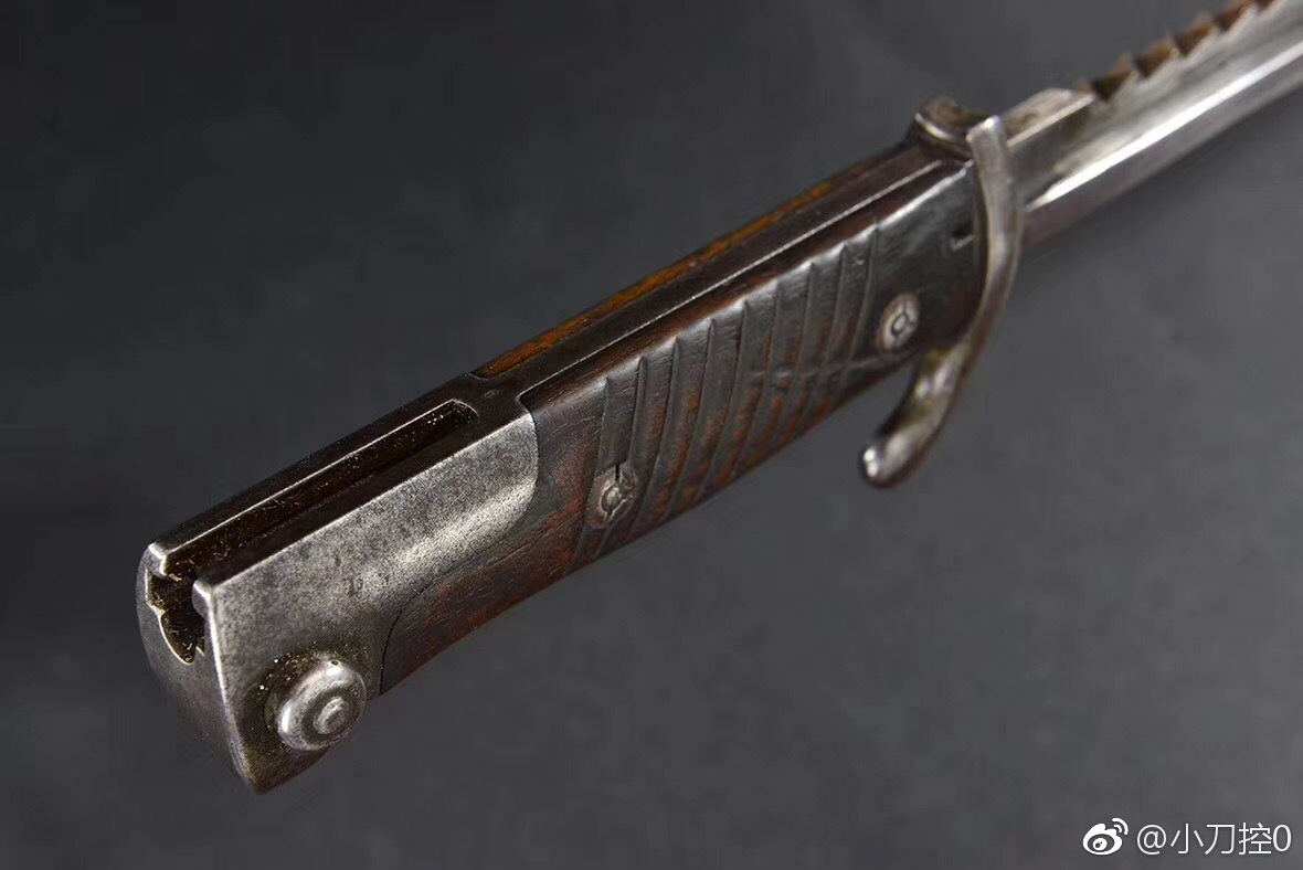 一战德军铁鞘背齿s98淡水鱼刺刀经典中的经典