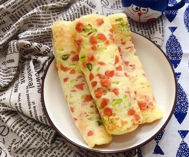 面粉新吃法,筷子搅一搅,煎一煎,做出松软可口的早餐饼