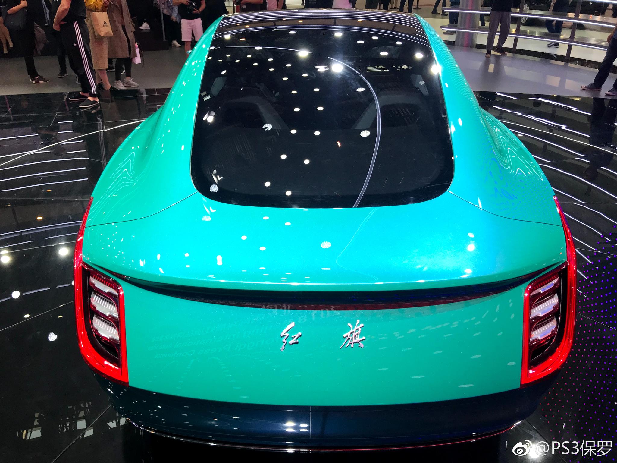 红旗概念车这颜色真厉害_新浪看点