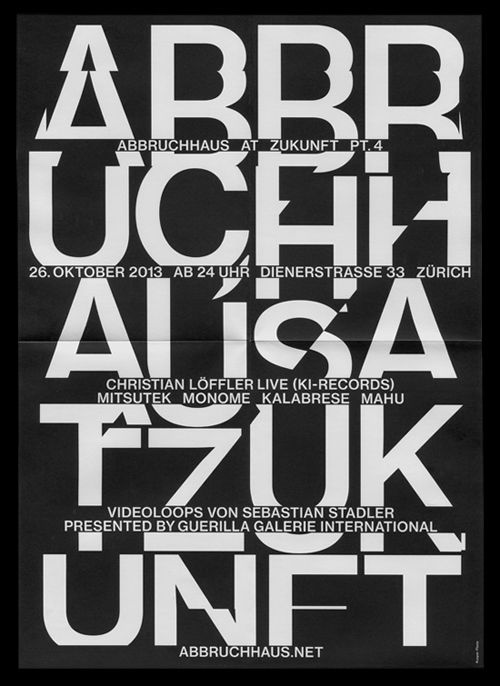 海报设计黑色系