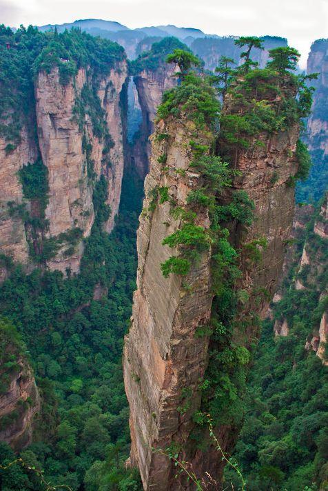 峰拔地而起,八百条溪流蜿蜒曲折,拥有奇山秀水的它,被誉为"中国山水画