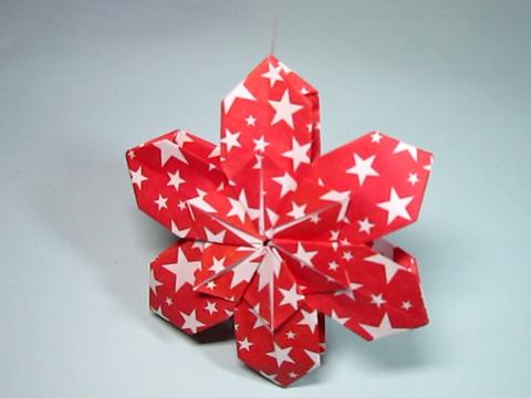 儿童手工折纸花球,简单又漂亮花球的折法,diy手工制作