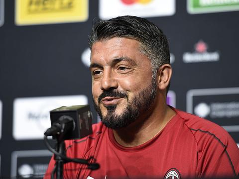 米兰主教练加图索:换帅传闻让我觉得好笑