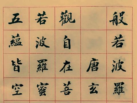 般若波罗蜜多心经，手抄版，经文，偈语布施，才是功德无量|般若波罗蜜多心经|偈语|经文_新浪新闻