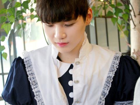 防弹队内的女装大佬——闵玧其