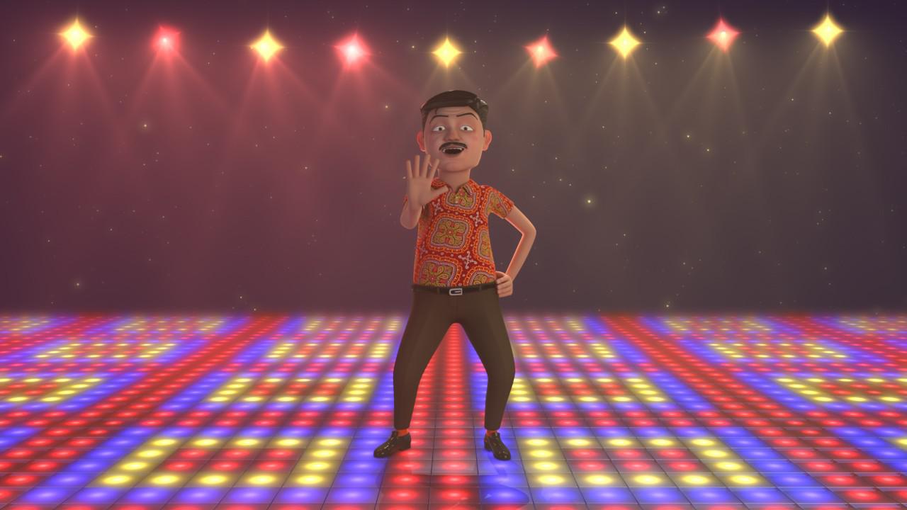 中年大叔跳神曲《隔壁泰山》,这动作可以说是很到位了!