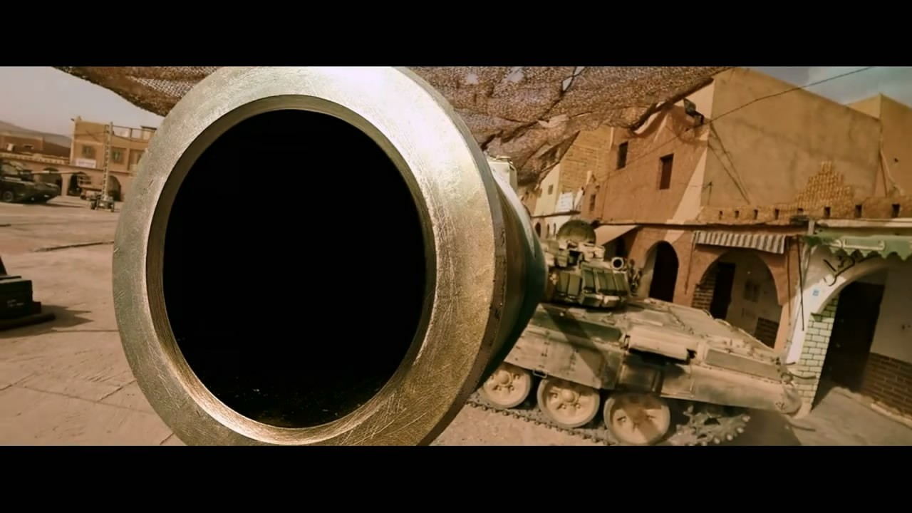 水缸大的炮口!蛟龙突击队全能,抢到恐怖分子坦克冲出突围!