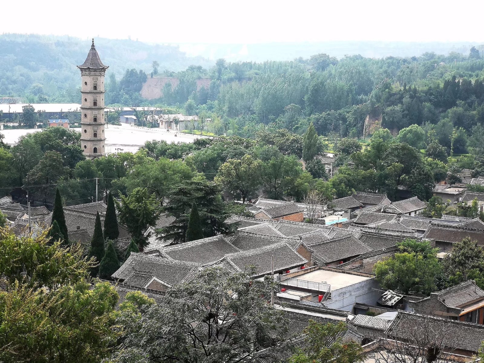 民居瑰宝陕西韩城党家村古建筑群