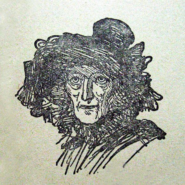 古典文学名著巴尔扎克小说中的经典插图