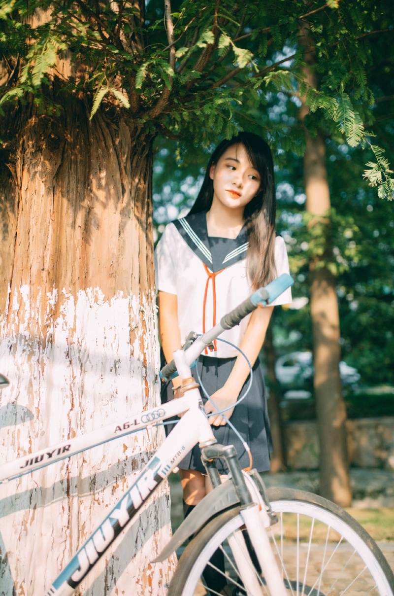 校服元气少女可爱清新甜美诱人写真集 @微相册 @微博摄影