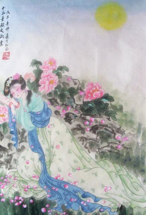 红楼梦十二金钗工笔画——迷人!|十二钗|金陵|李纨_新浪新闻