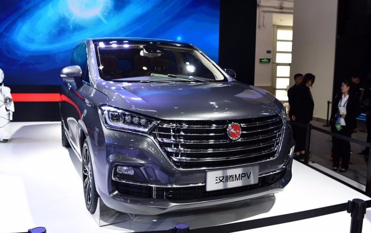 汉腾首款mpv正式亮相,外观霸气,内饰科技,对标宋max等-新浪汽车