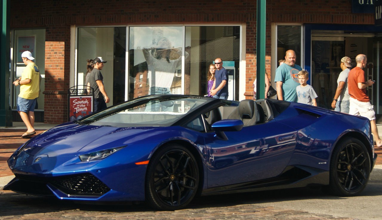 敞篷兰博基尼huracán lp610-4 spyder