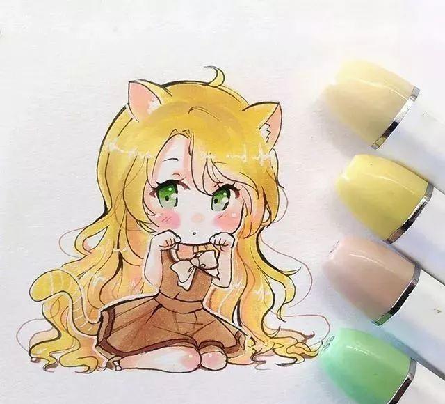 手绘丨meririvega圈粉无数的超级q版插画