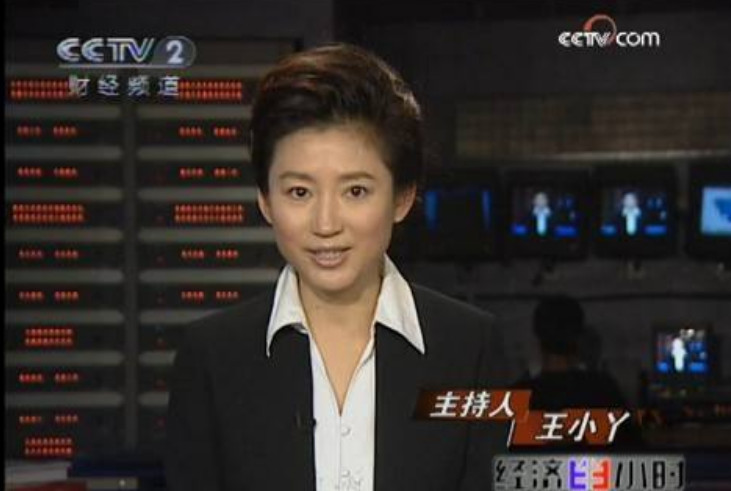 王小丫由一名实习生,转为了一个主持人,担任《经济半小时》的主持工作