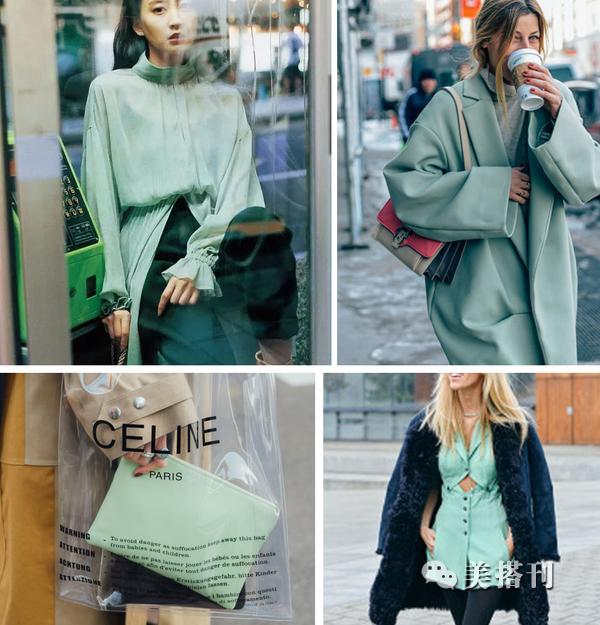 清新莫兰迪绿色穿搭,更加适合万物复苏的春天